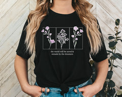 Dreamer's Remake Floral Unisex Graphic T-Shirt - Aesthetic Lifestyle
