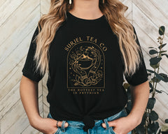 Suriel Tea Co. Unisex Graphic T-Shirt - Mystical Brew Aesthetic