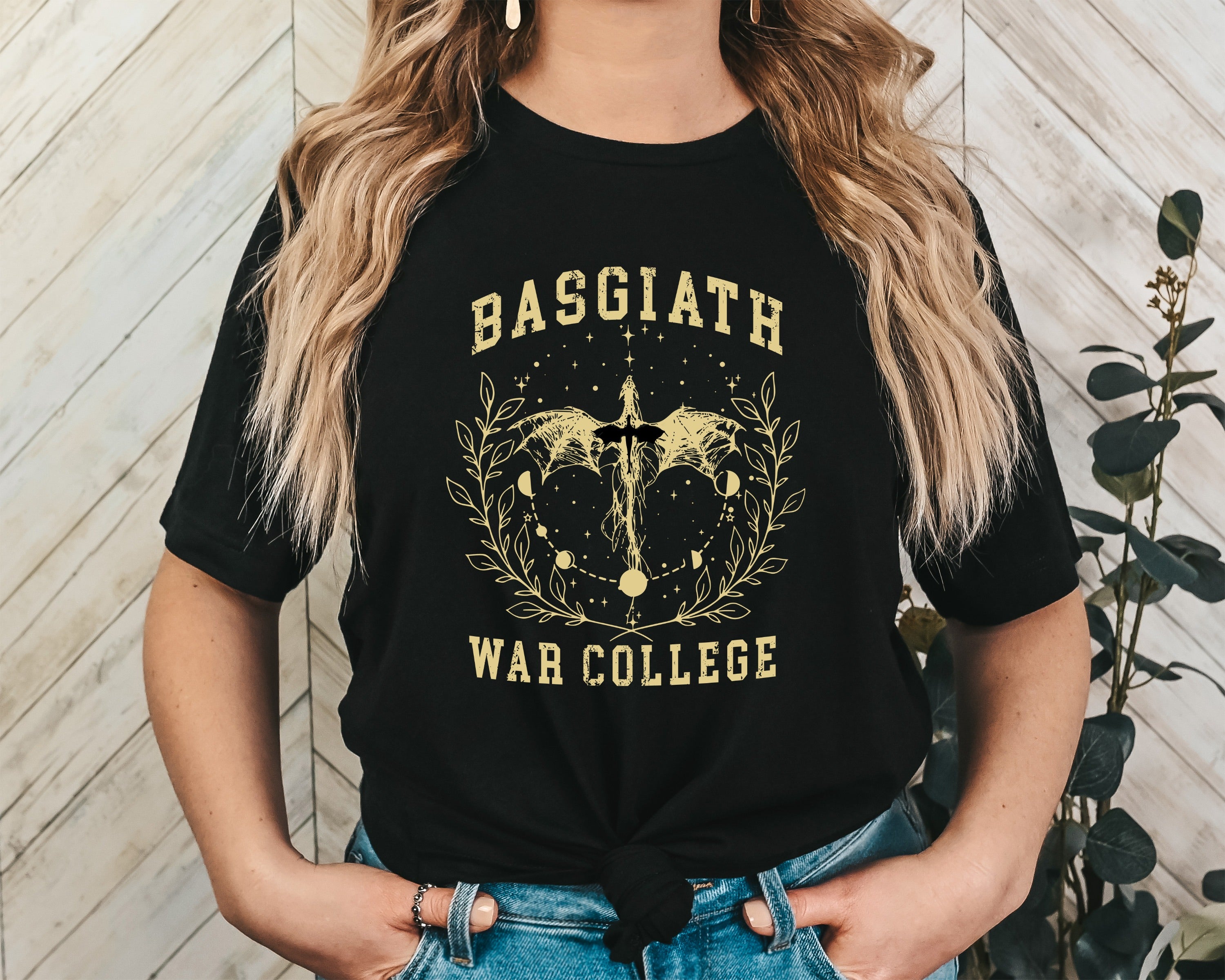 Basgiath War College Unisex Graphic T-Shirt - Fantasy Bookish Style