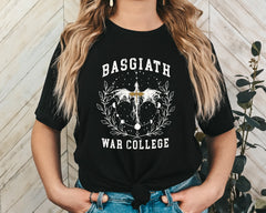 Basgiath War College Unisex Graphic T-Shirt - Fantasy Collegiate Style