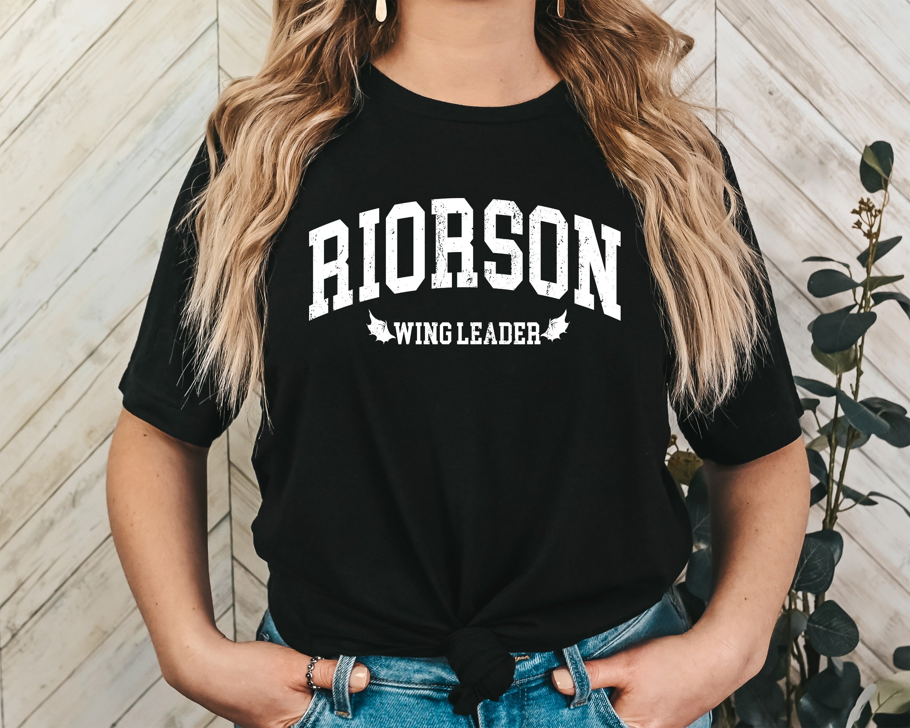 Riorson Wing Leader Unisex Graphic T-Shirt - Collegiate Aesthetic