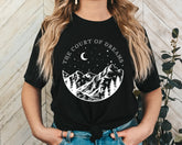 The Court Of Dreams Unisex Graphic T-Shirt - Mystical Night Sky
