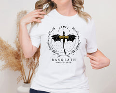 Basgiath War College Dragon Unisex Graphic T-Shirt - Fantasy Vibe