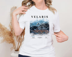 Velaris City of Starlight Unisex Graphic T-Shirt - Mystical Fantasy