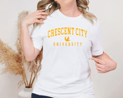 Crescent City University Unisex Graphic T-Shirt - Collegiate Style