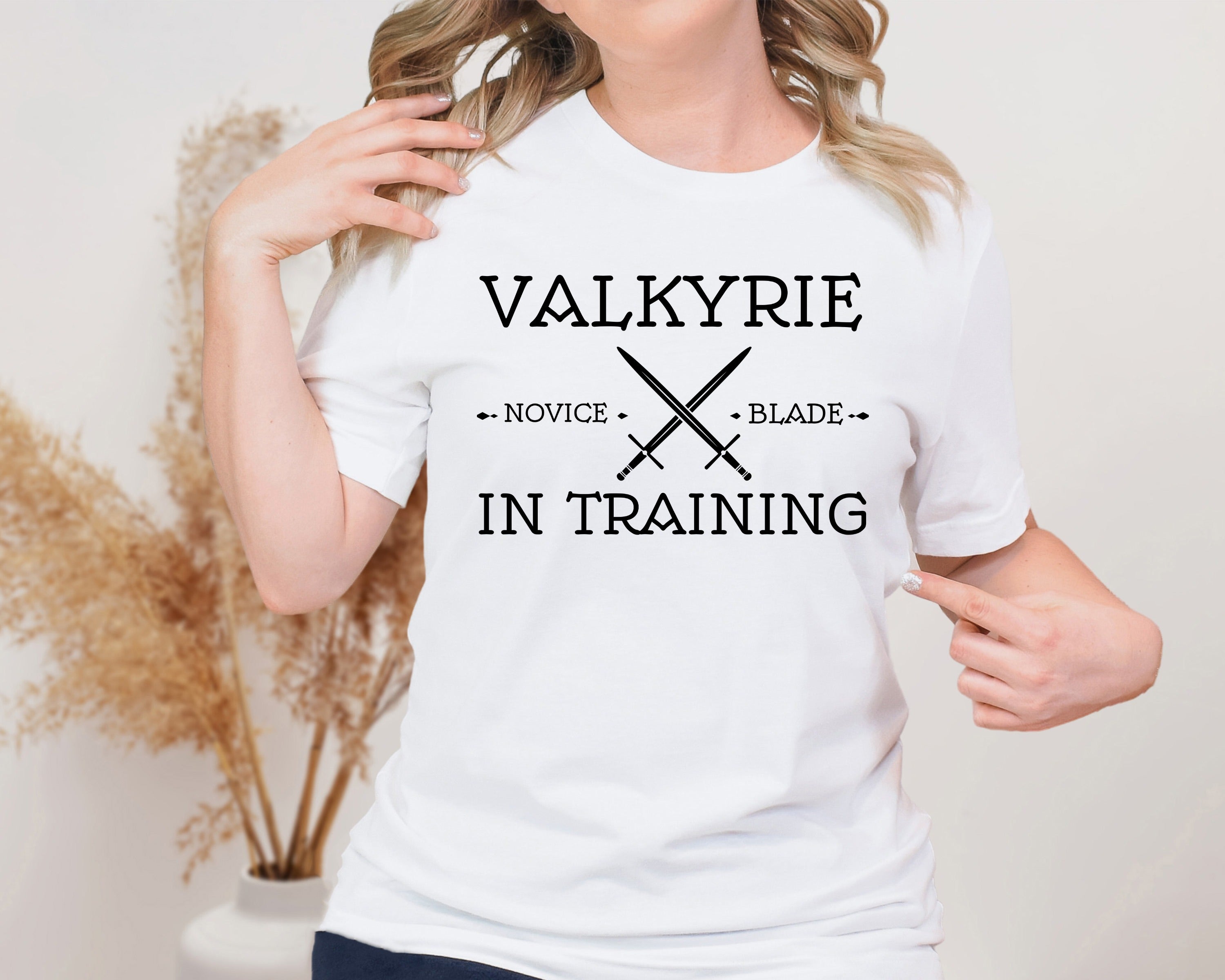 Valkyrie In Training Unisex Graphic T-Shirt - Mythical Warrior Tee