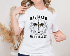 Basgiath War College Unisex Graphic T-Shirt - Fantasy Collegiate Style