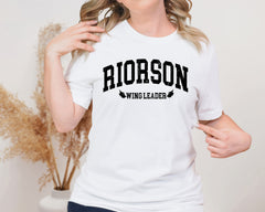 Riorson Wing Leader Unisex Graphic T-Shirt - Collegiate Aesthetic