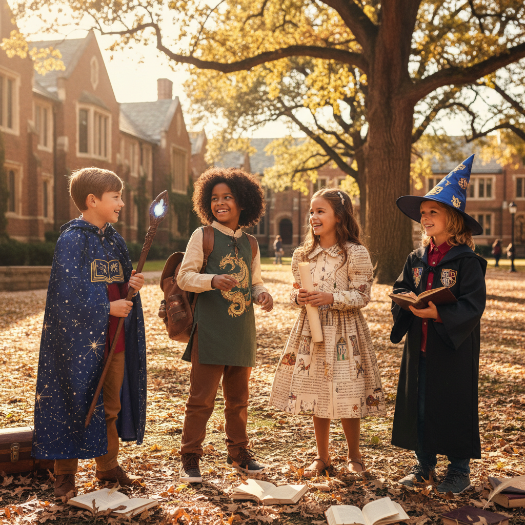 Back-to-School Style: Fantasy & Literary Apparel for Kids