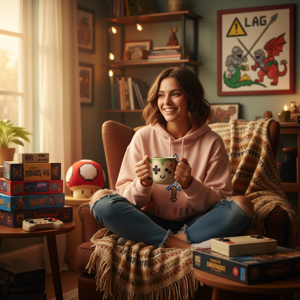 Level Up Your Style with Our Gamer Humor Collection