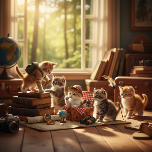 Embrace Adventure with the Cute Cats Collection