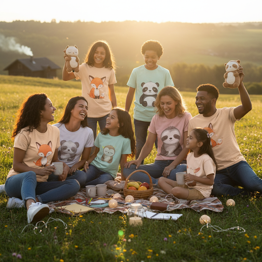 Embrace the Magic: Our Cute Animal T-Shirt Collection
