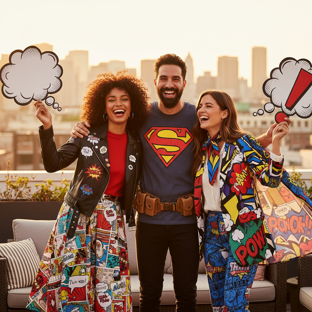 Embrace Your Inner Hero with Comic Style Fashion