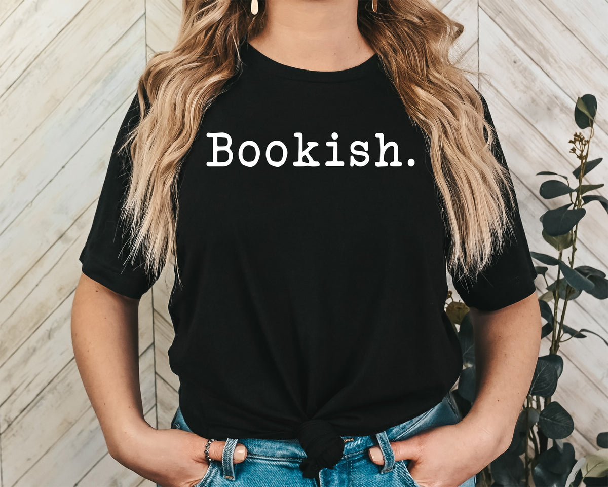 Bookish. Unisex Graphic T-Shirt - Minimalist Academia