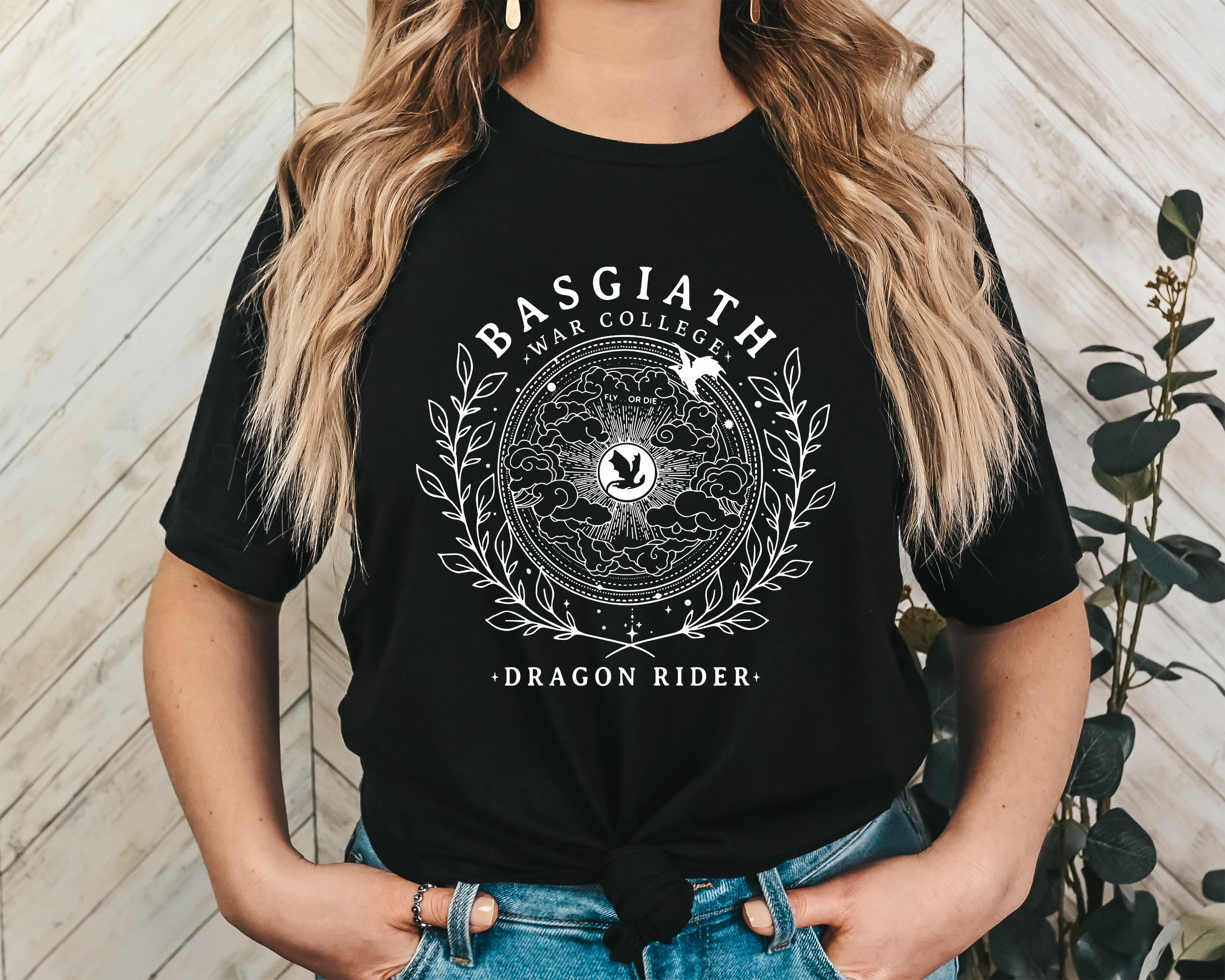 Basgiath War College Dragon Rider Unisex Graphic T-Shirt - Fantasy Core