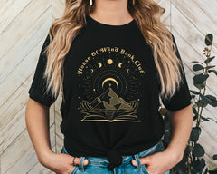 House Of Wind Book Club Unisex Graphic T-Shirt - Mystical Reader Tee