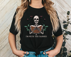 I'm With The Banned Unisex Graphic T-Shirt - Academic Rebellion Style