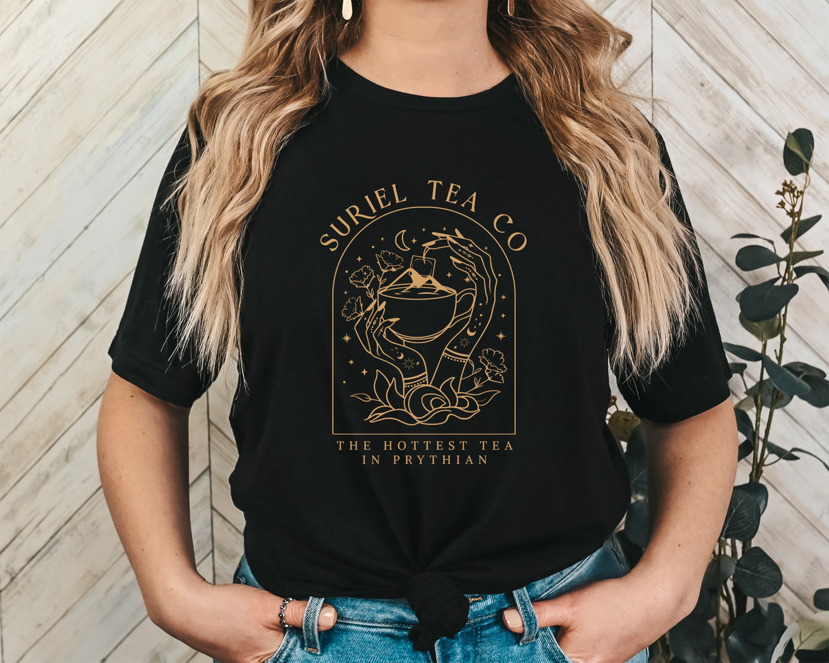 Suriel Tea Co. Unisex Graphic T-Shirt - Mystical Brew Aesthetic