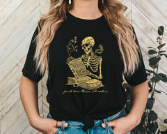 Just One More Chapter Unisex Graphic T-Shirt - Cozy Reading Vibe