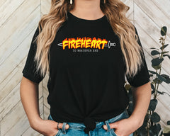 Fireheart To Whatever End Unisex Graphic T-Shirt - Fantasy Core