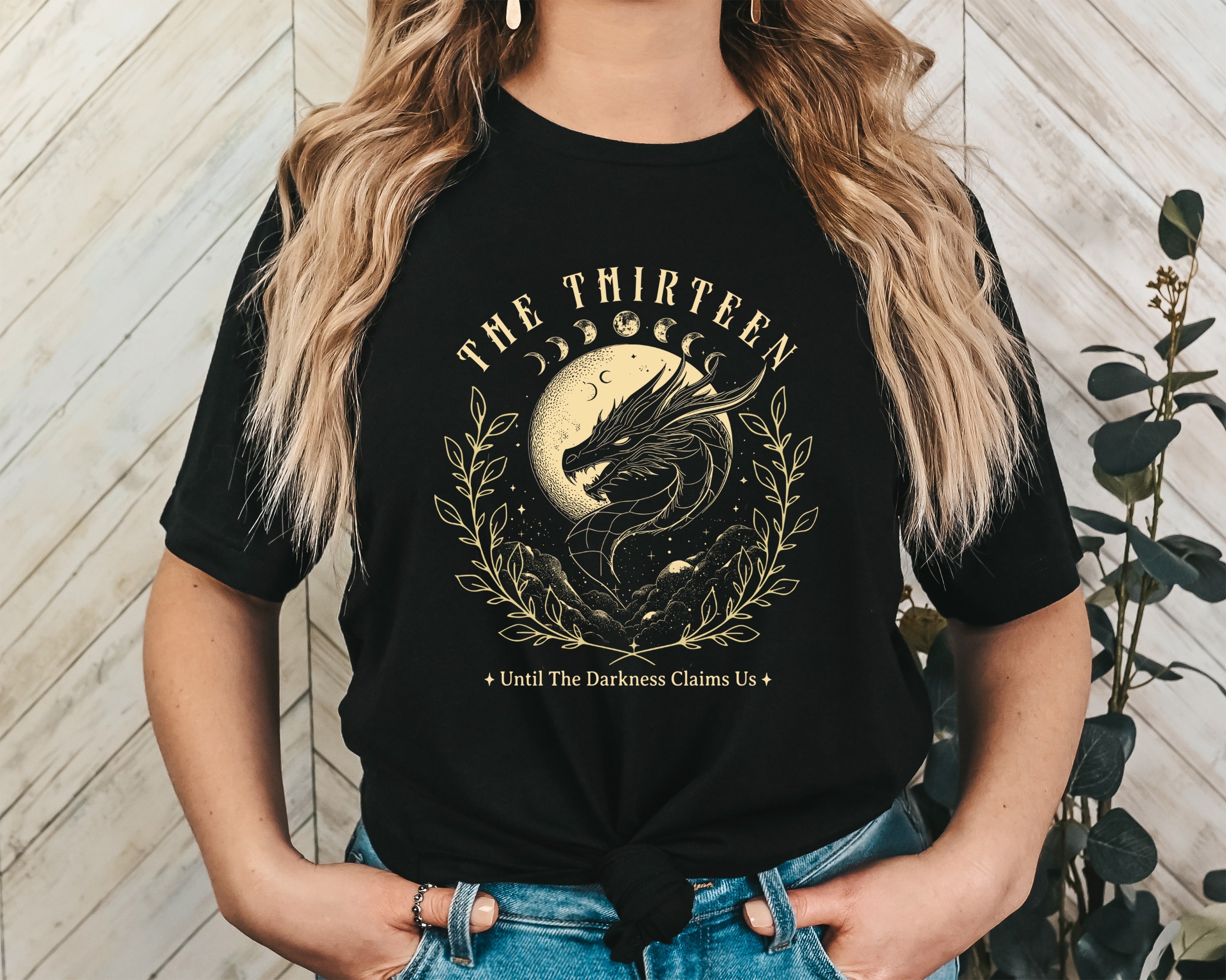 The Thirteen Dragon Unisex Graphic T-Shirt - Mystical Fantasy