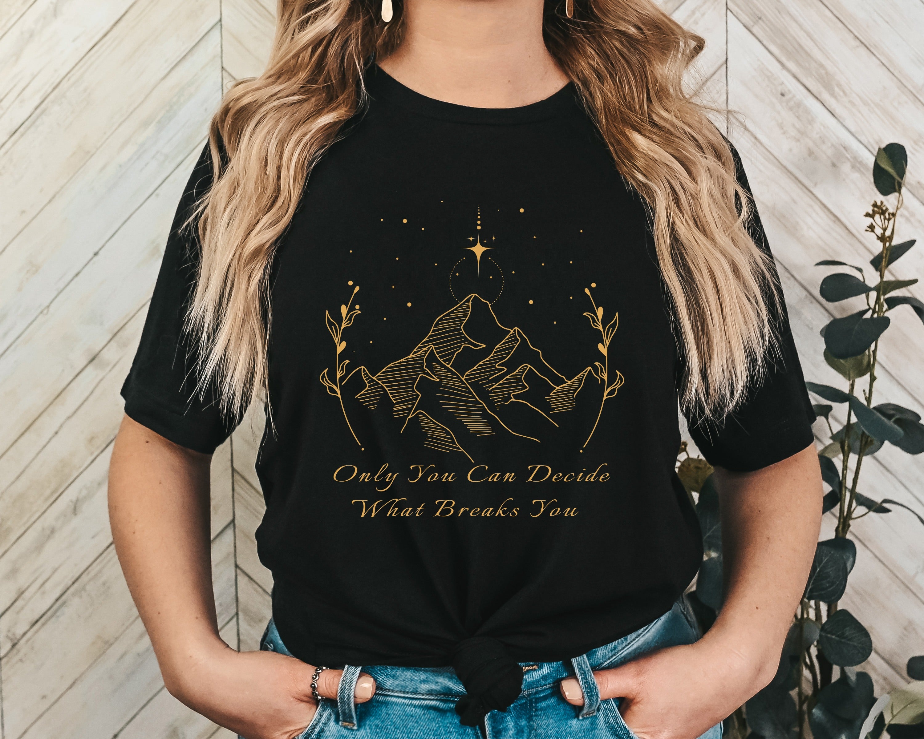 Only You Can Decide Unisex Graphic T-Shirt - Empowering Style