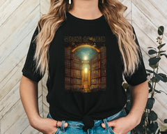 House of Wind Library Unisex Graphic T-Shirt - Fantasy Aesthetic