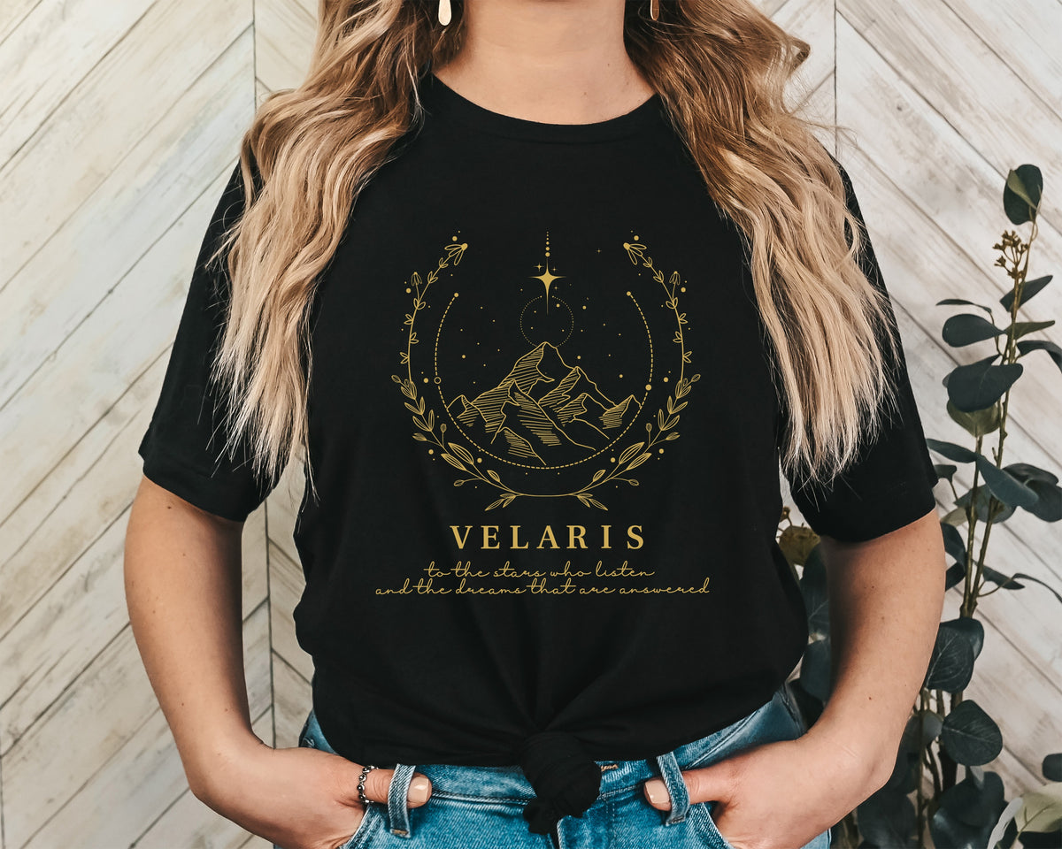 Solaris Velaris Unisex Graphic T-Shirt - Celestial Dreamer