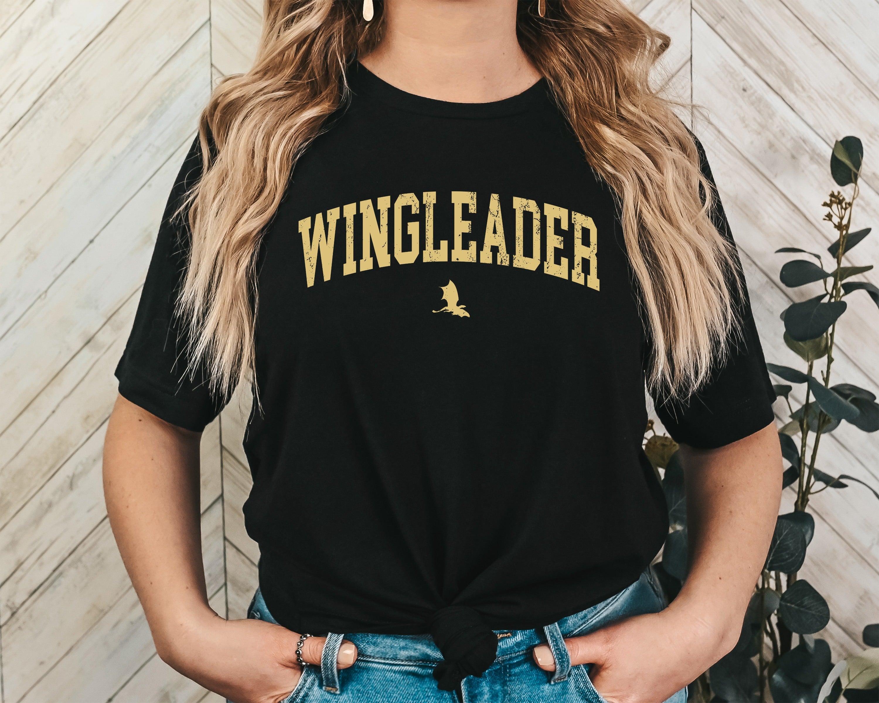 Wingleader Dragon Unisex Graphic T-Shirt - Mystical Fantasy Tee