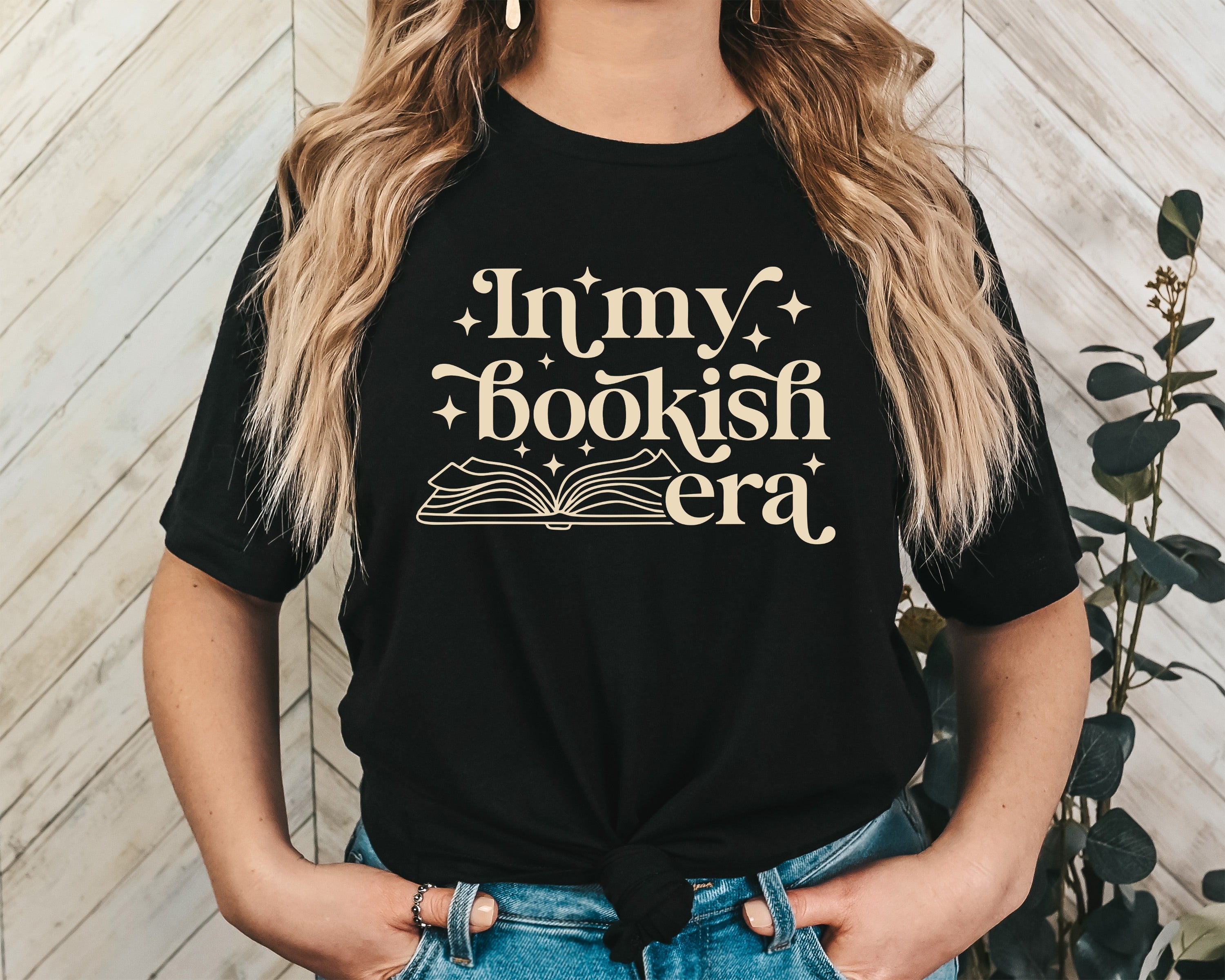 In My Bookish Era Unisex Graphic T-Shirt - Cozy Reader Vibe