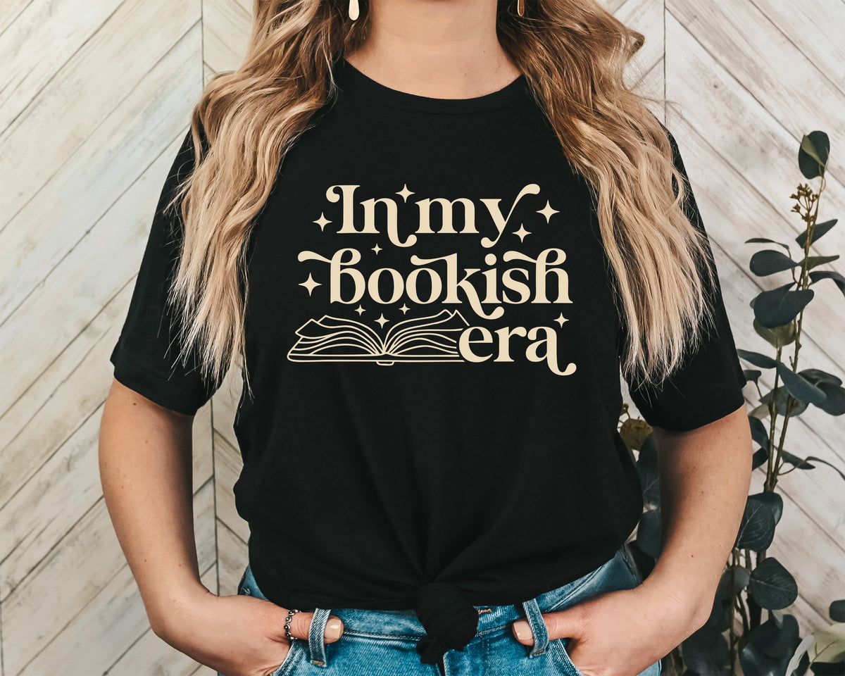 In My Bookish Era Unisex Graphic T-Shirt - Cozy Reader Vibe