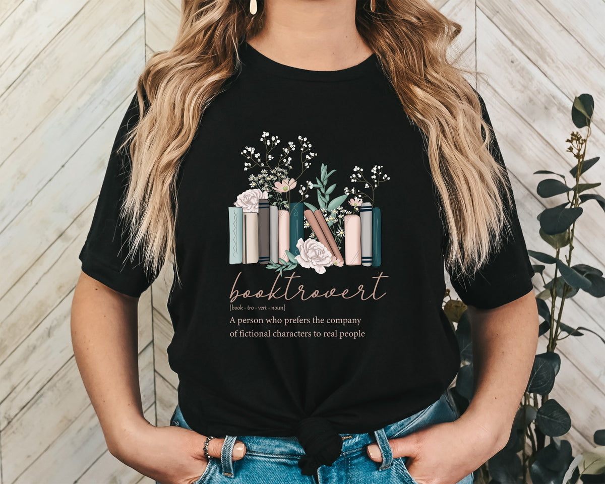 Booktrovert Definition Unisex Graphic T-Shirt - Cozy Literary Style