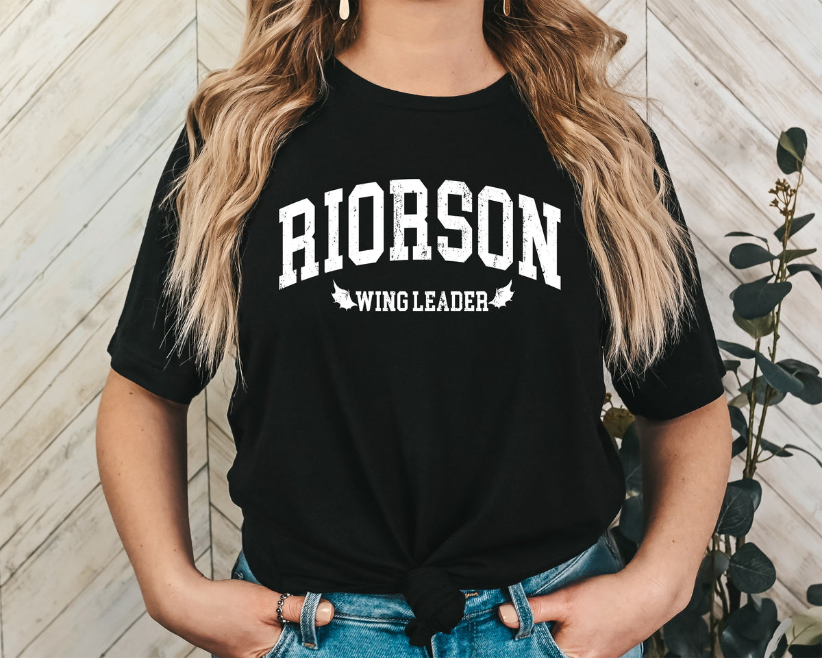 Riorson Wing Leader Unisex Graphic T-Shirt - Collegiate Aesthetic
