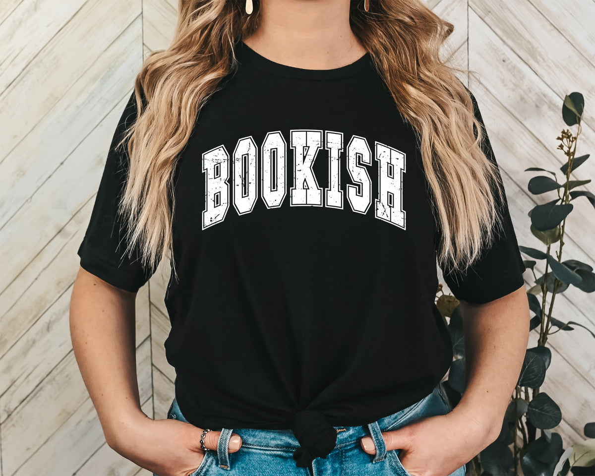 Bookish Unisex Graphic T-Shirt - Collegiate Aesthetic