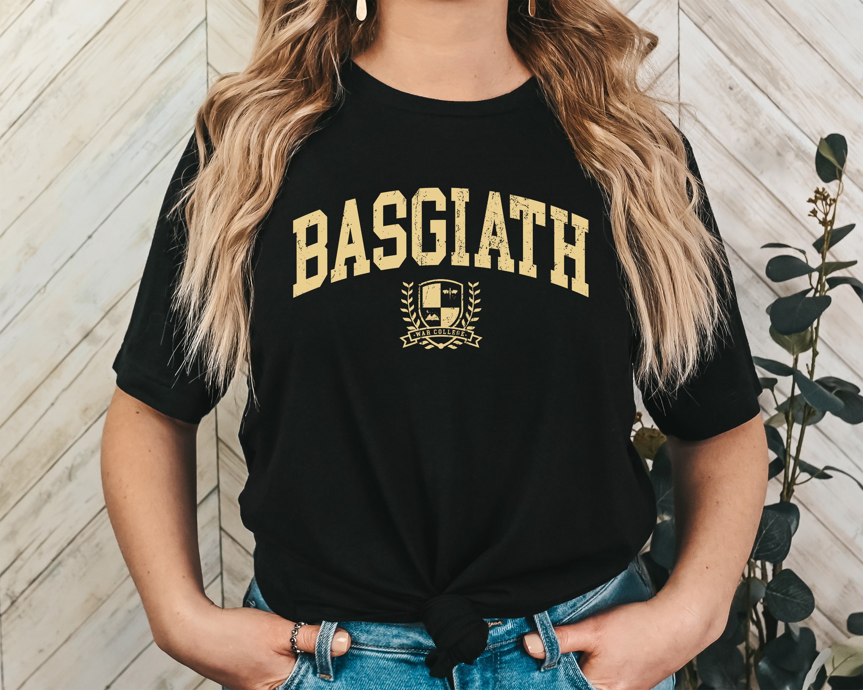 BASGIATH War College Unisex Graphic T-Shirt - Collegiate Aesthetic