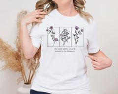 Dreamer's Remake Floral Unisex Graphic T-Shirt - Aesthetic Lifestyle