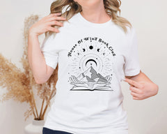House Of Wind Book Club Unisex Graphic T-Shirt - Mystical Reader Tee