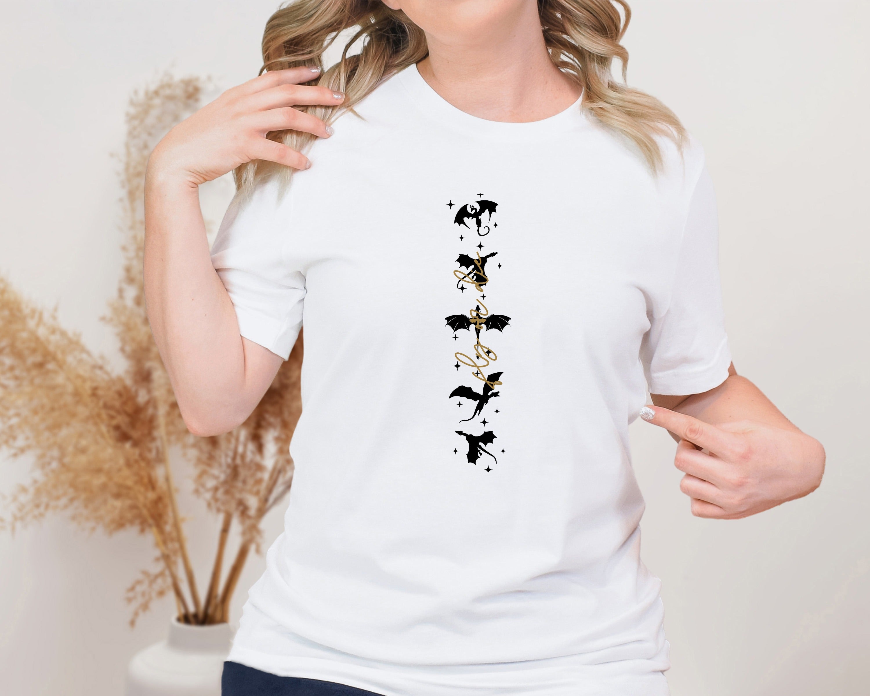Fire And Blood Dragon Unisex Graphic T-Shirt - Fantasy Vibe