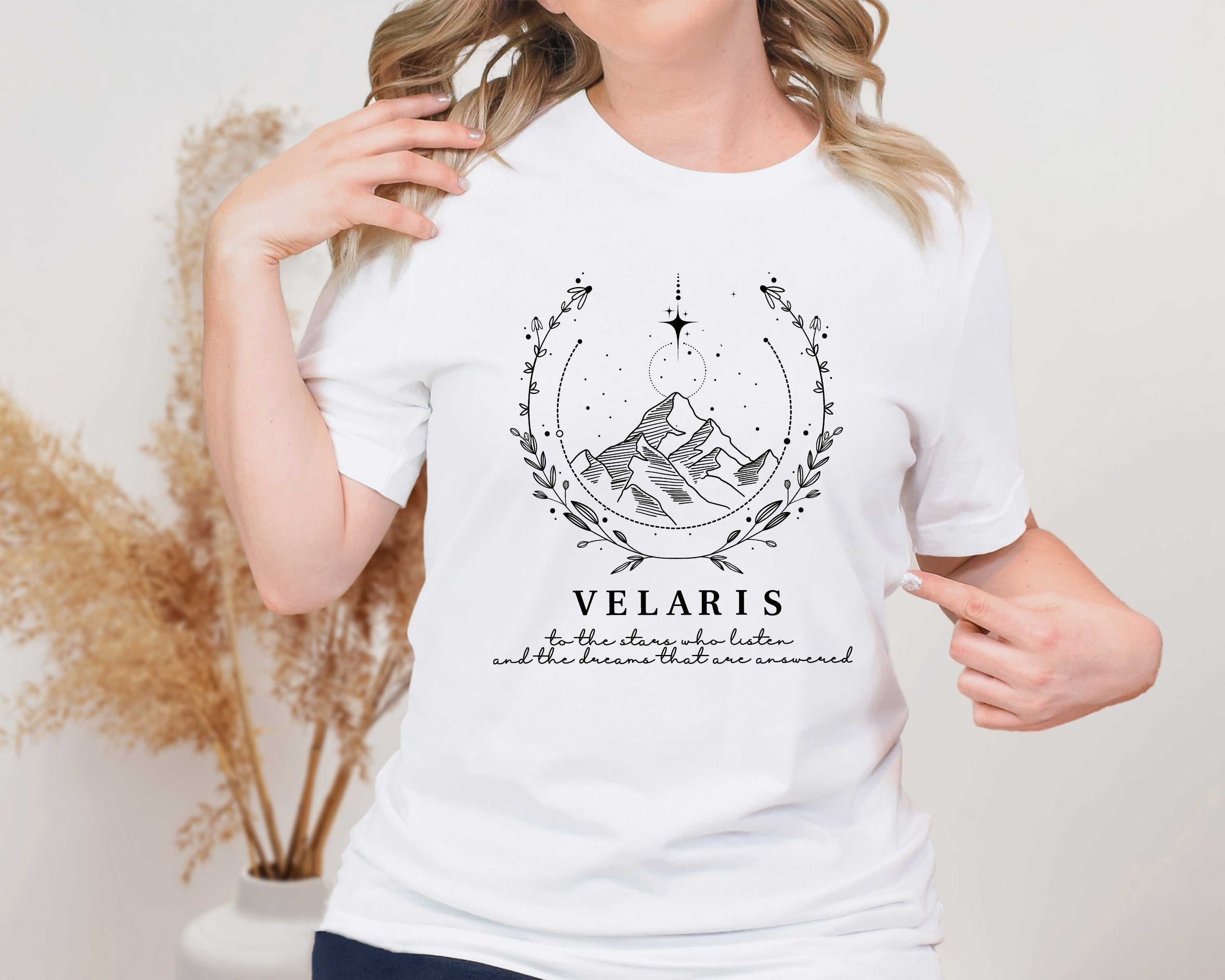 Solaris Velaris Unisex Graphic T-Shirt - Celestial Dreamer
