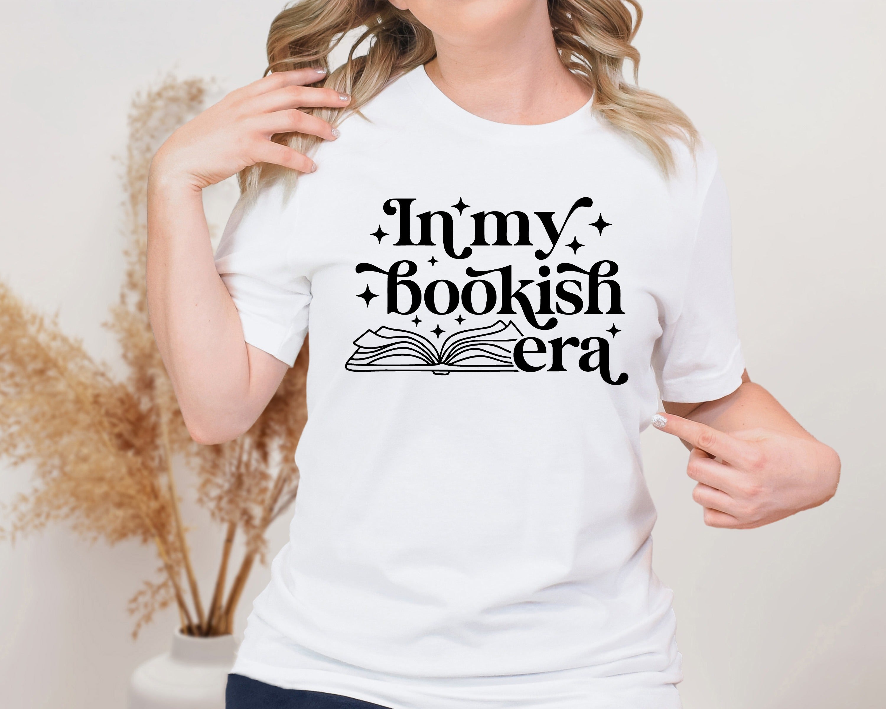 In My Bookish Era Unisex Graphic T-Shirt - Cozy Reader Vibe