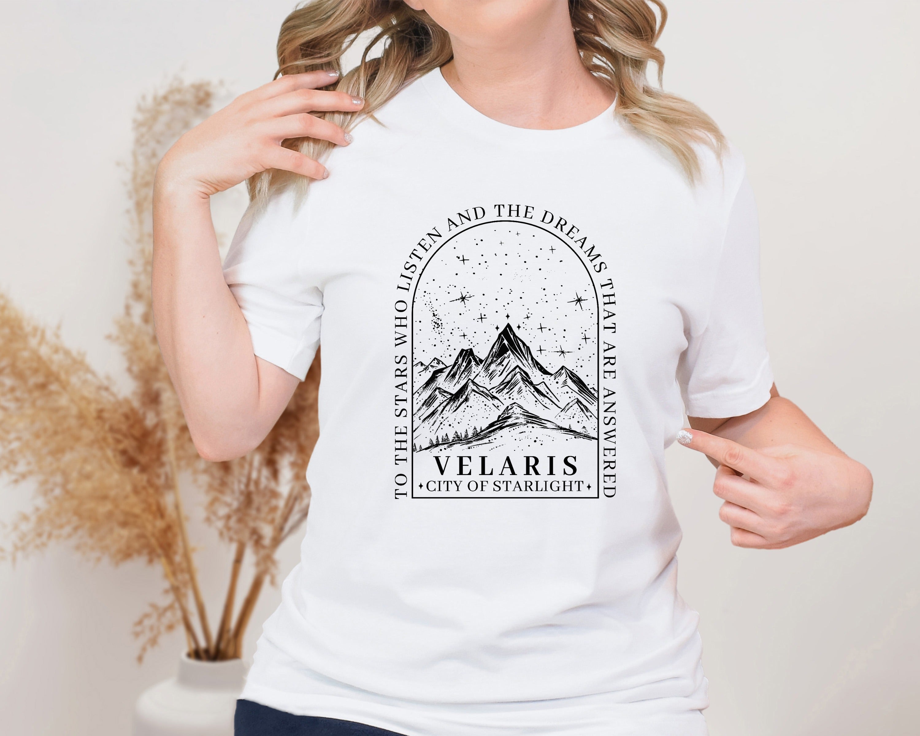 Velaris City Of Starlight Unisex Graphic T-Shirt - Mystical Fantasy