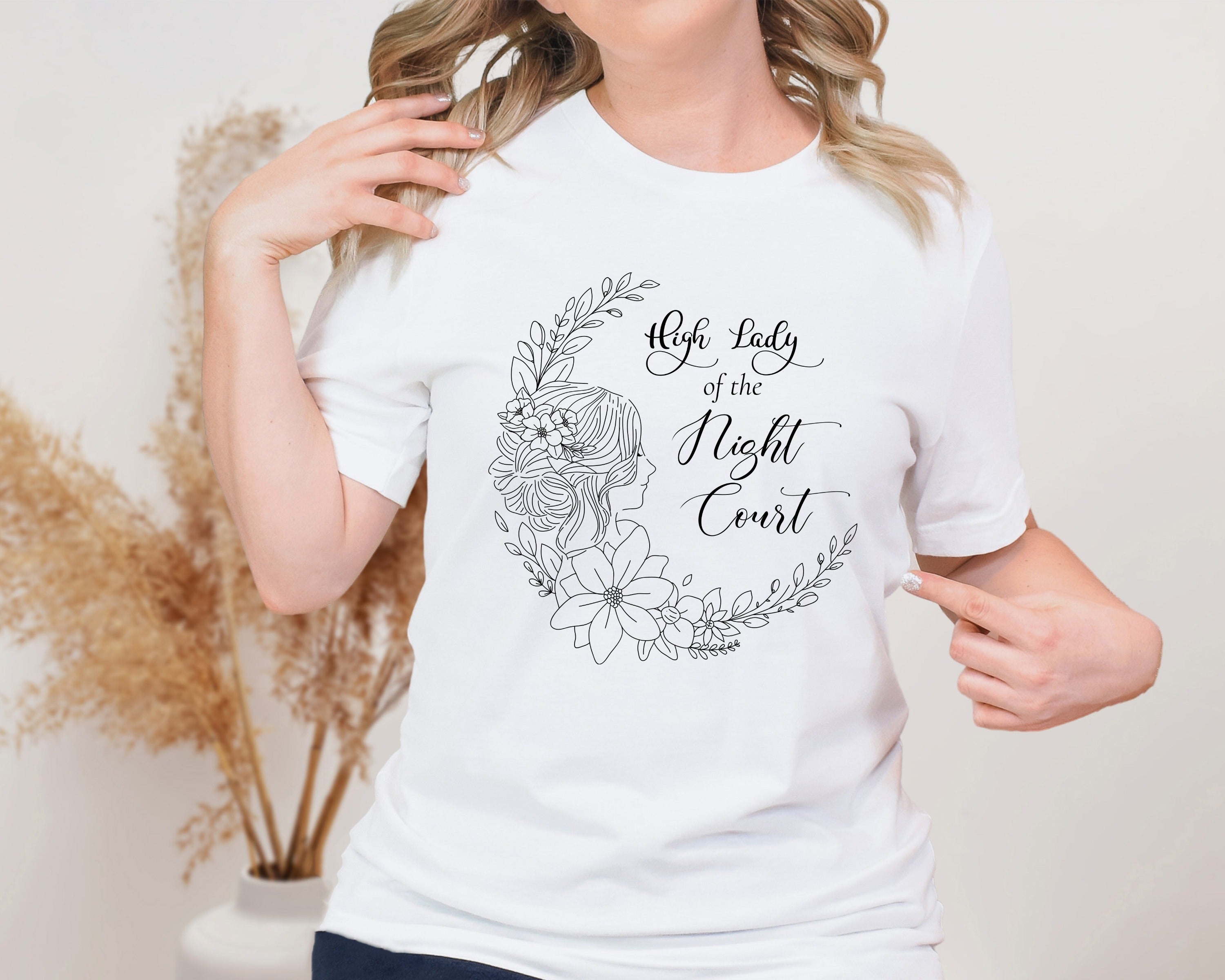 High Lady Of The Night Court Unisex Graphic T-Shirt - Fantasy Core