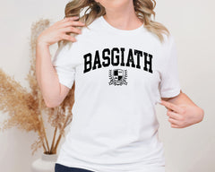 BASGIATH War College Unisex Graphic T-Shirt - Collegiate Aesthetic