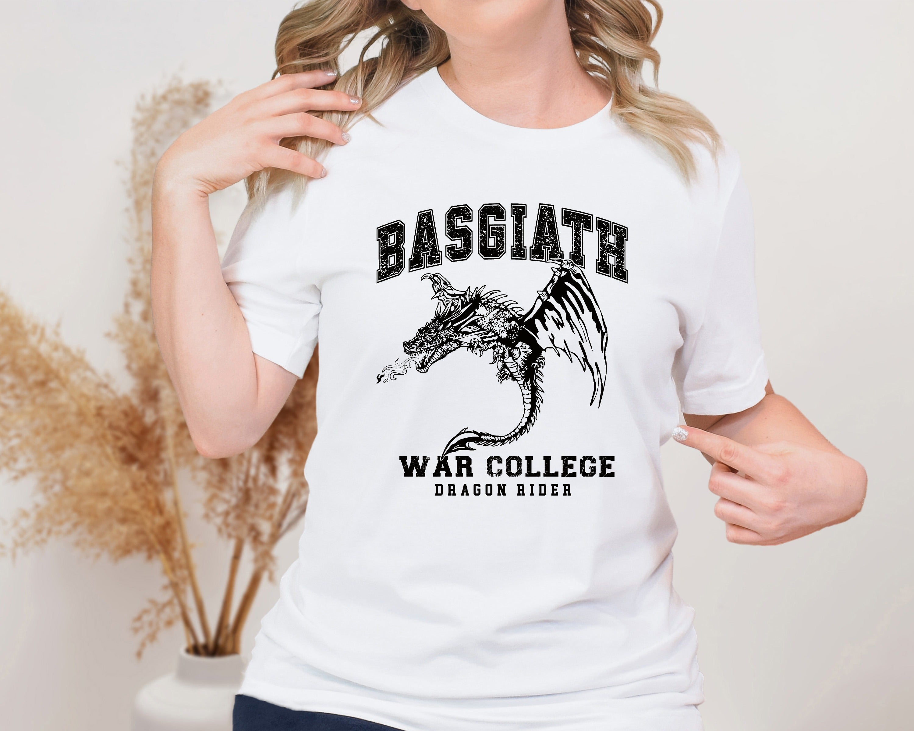 Basgiath War College Dragon Rider Unisex Graphic T-Shirt - Fantasy Core